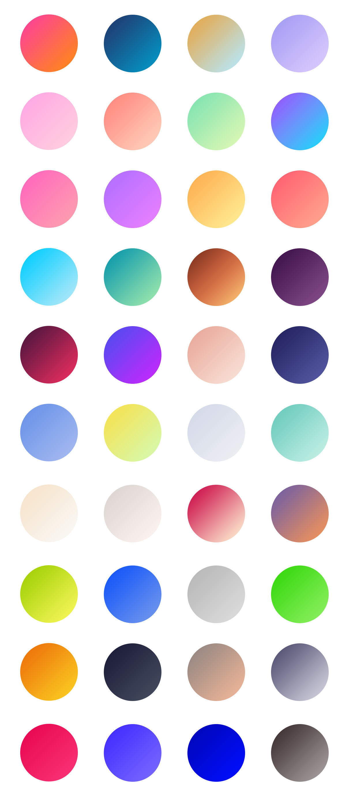 Free Gradients For Photoshop