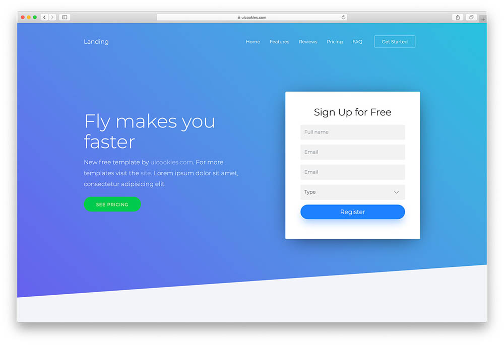 Landing - Free Bootstrap Template