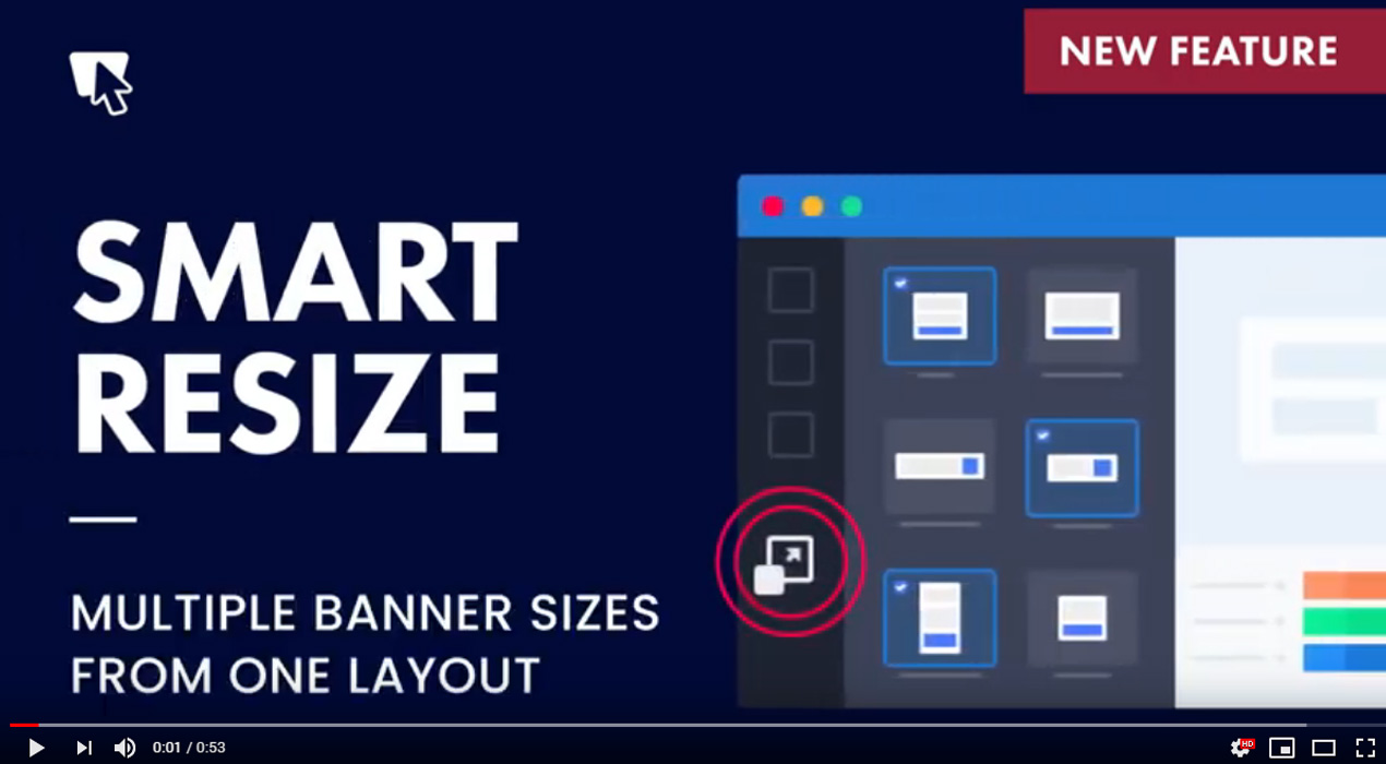New Smart Resizing Banner Tool from Bannersnack GraphicsFuel