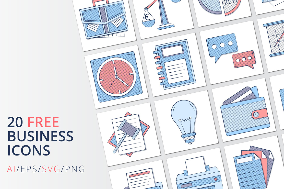 Download Free Business Icons Graphicsfuel