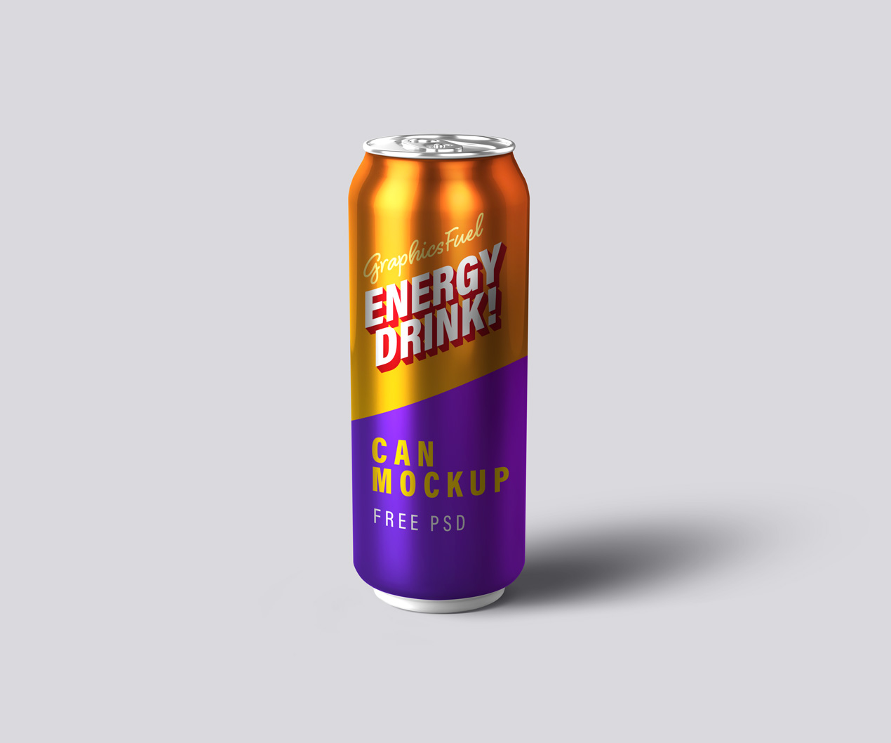 Download Energy Drink Can Mockups Kit - GraphicsFuel