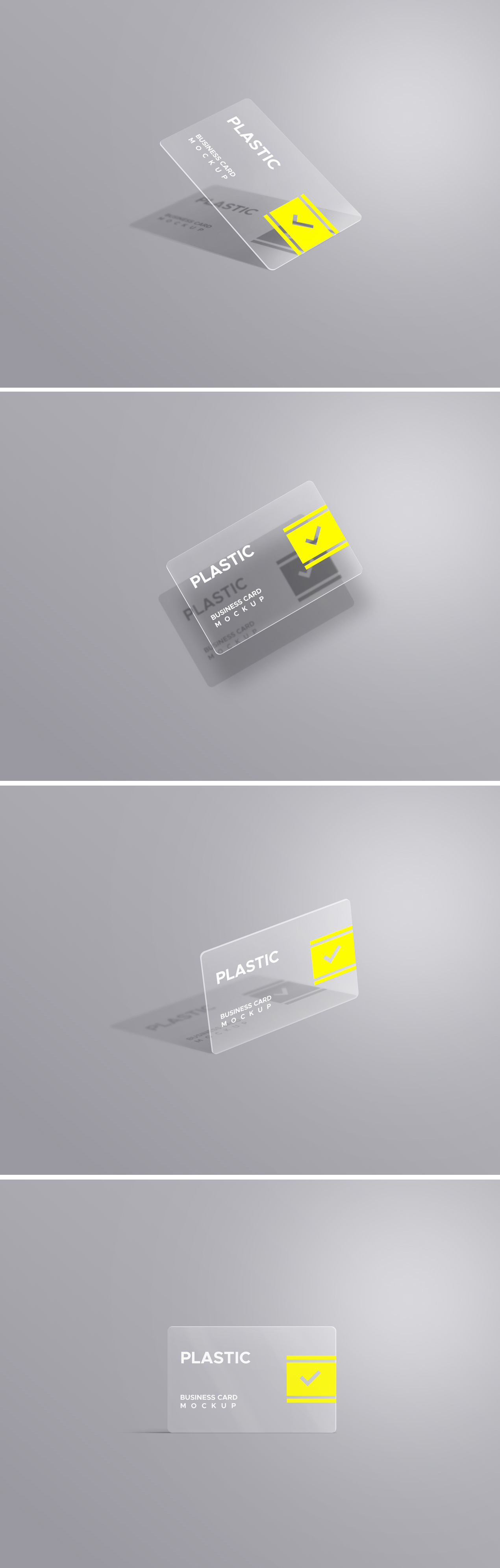 Download Plastic Business Card Mockups Graphicsfuel PSD Mockup Templates