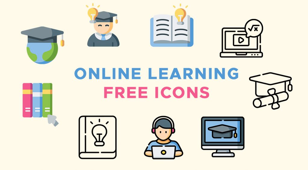 Free Online Learning Icons