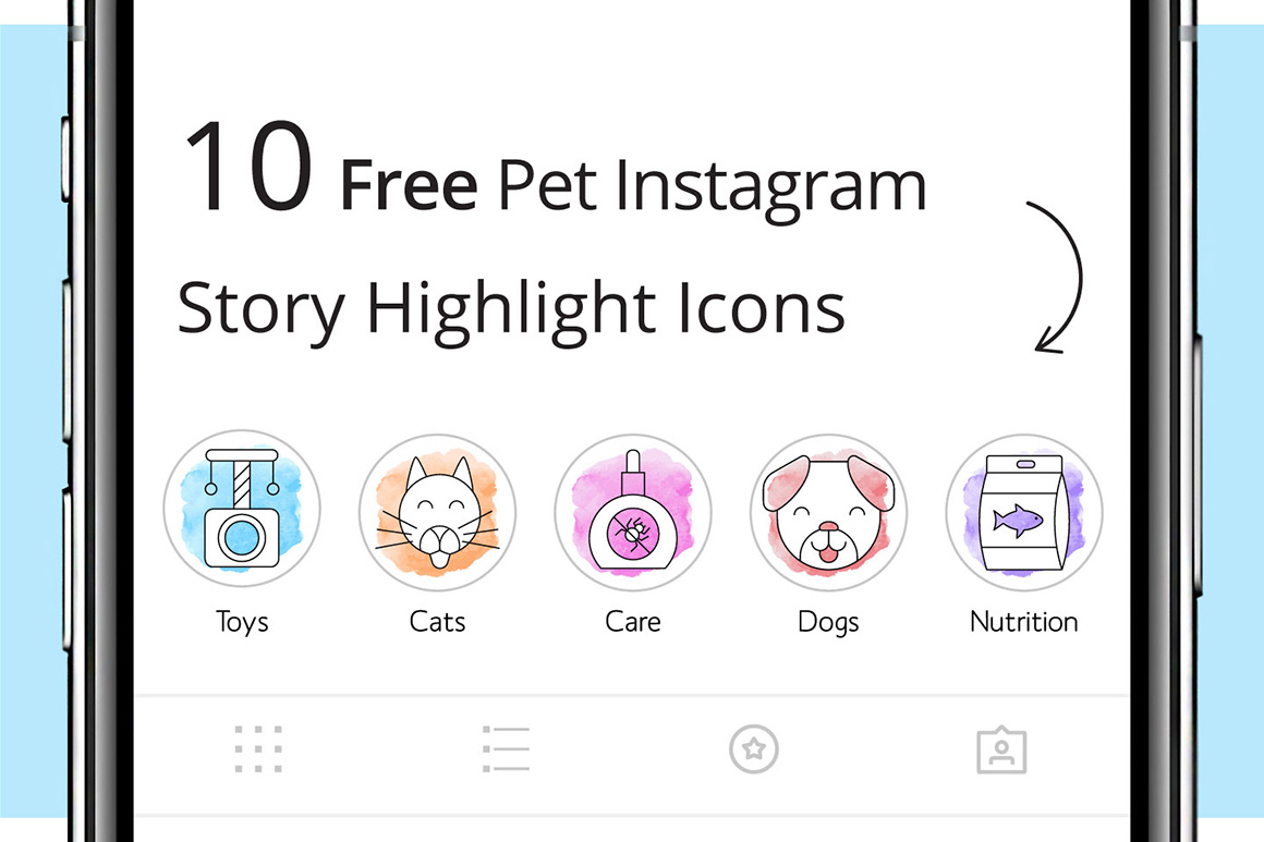 10 Free Pet Instagram Story Highlight Icons