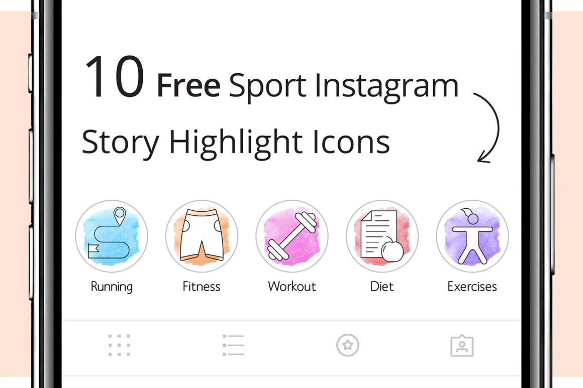 10 Free Sport Instagram Story Highlight Icons