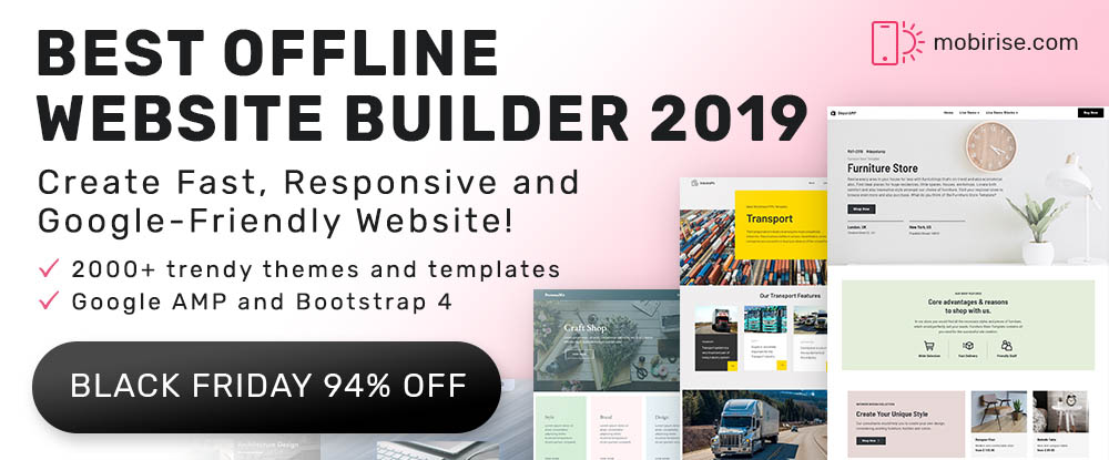 Mobirise Website Builder