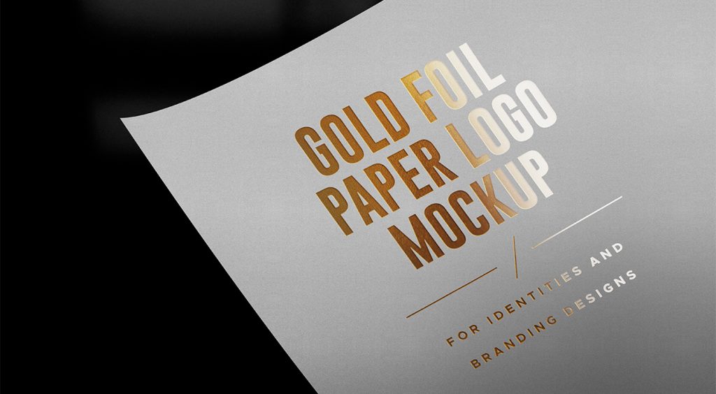 Goldfoil & Silverfoil Logo Mockups
