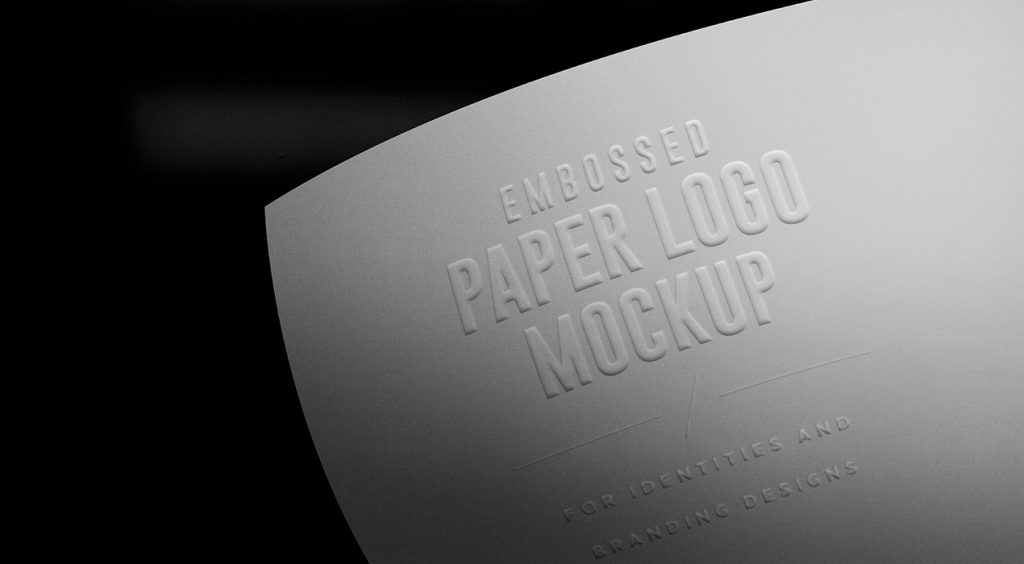 Paper Branding Logo Mockup PSDs