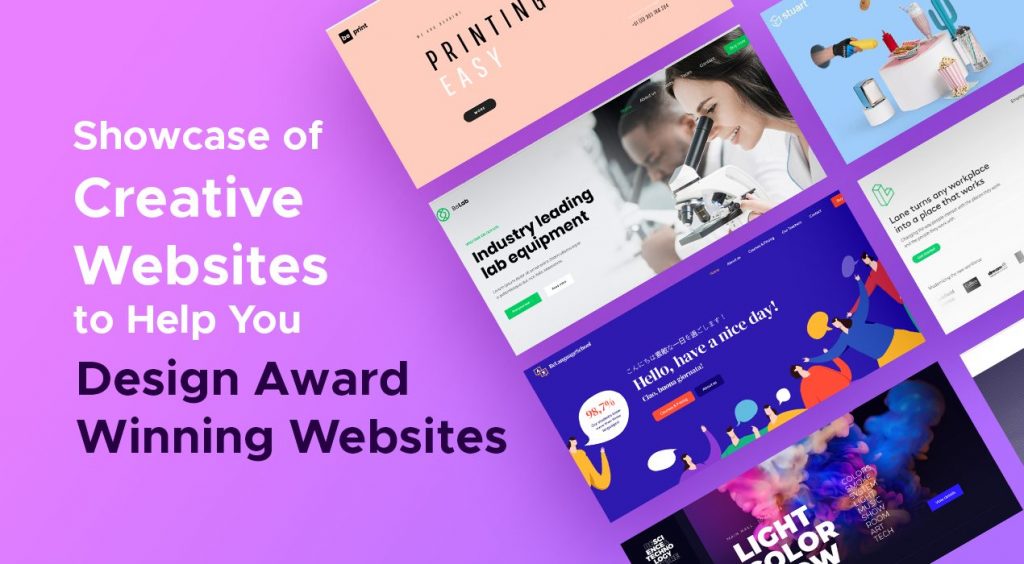 Showcase of Creative Websites