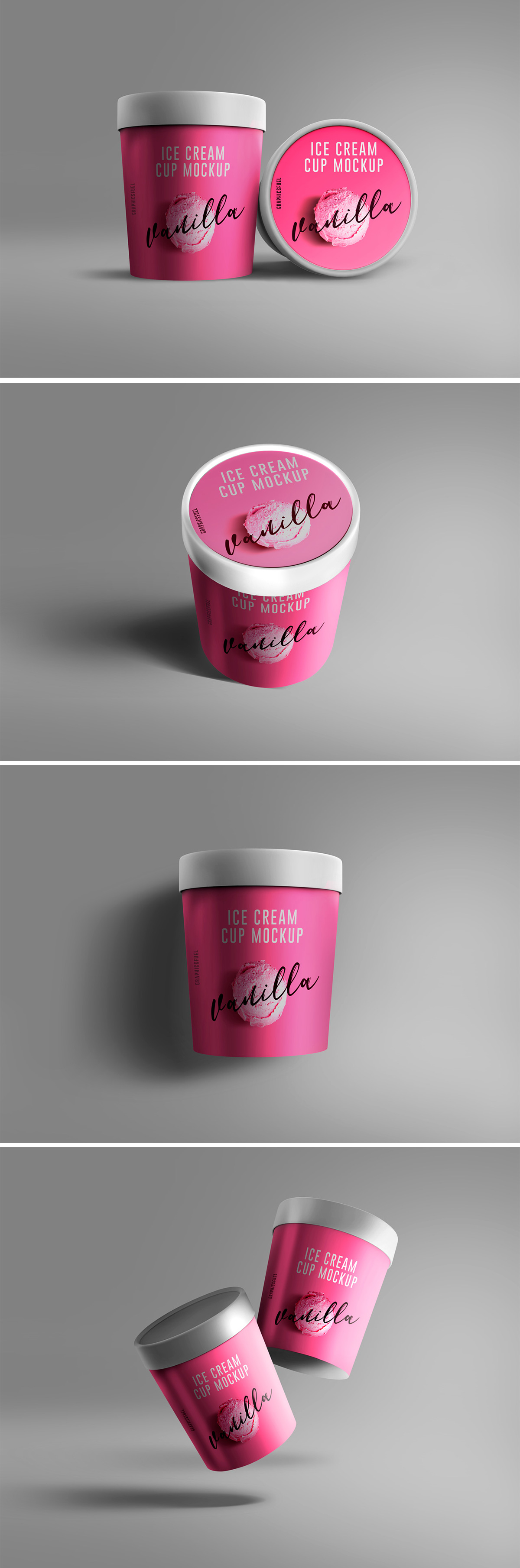 Download Ice Cream Cup Mockups