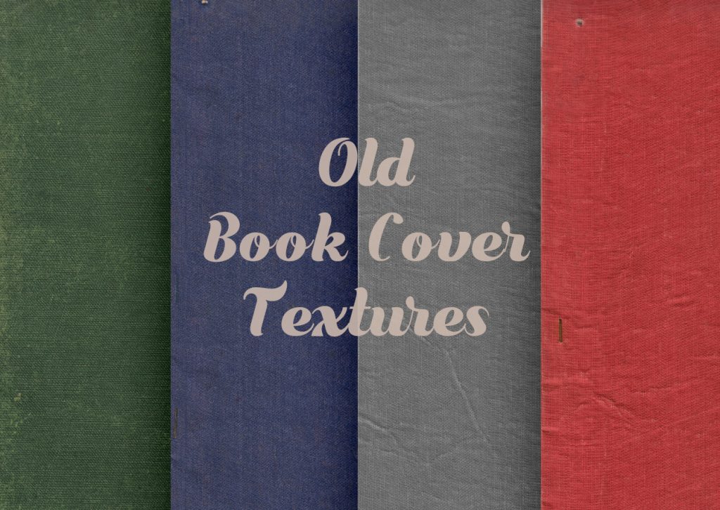 Old Cloth Book Cover Textures