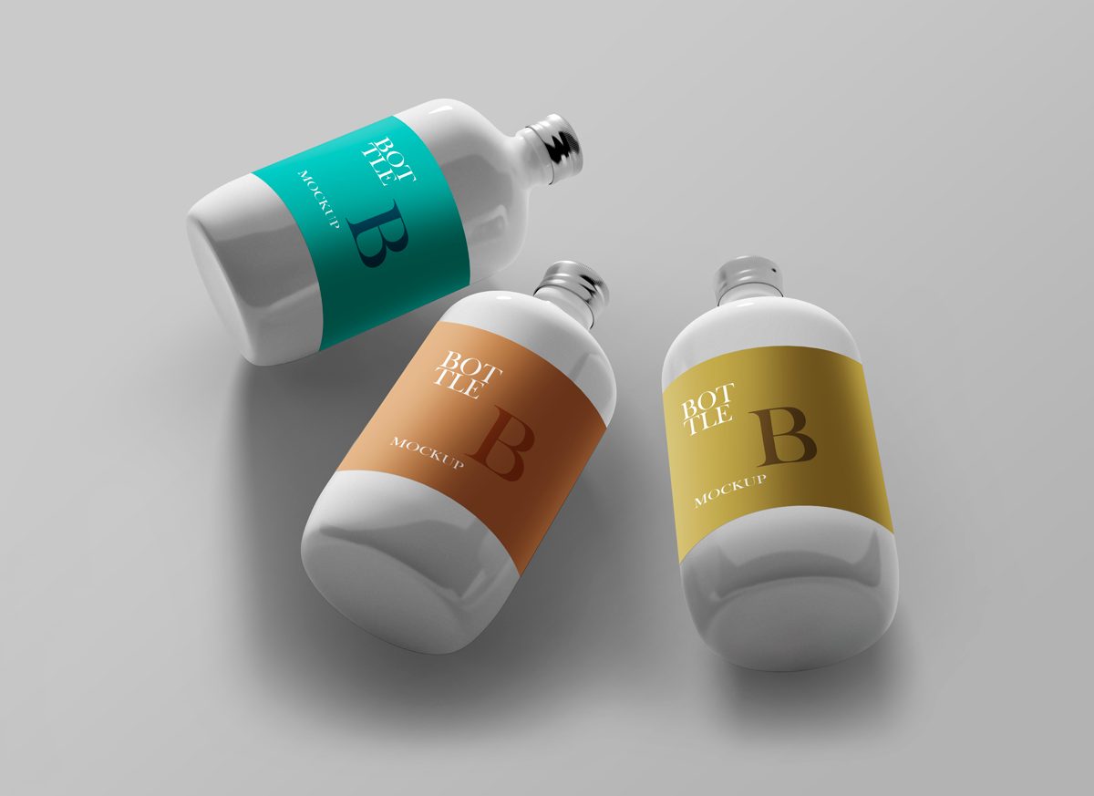 Bottle PSD Mockups