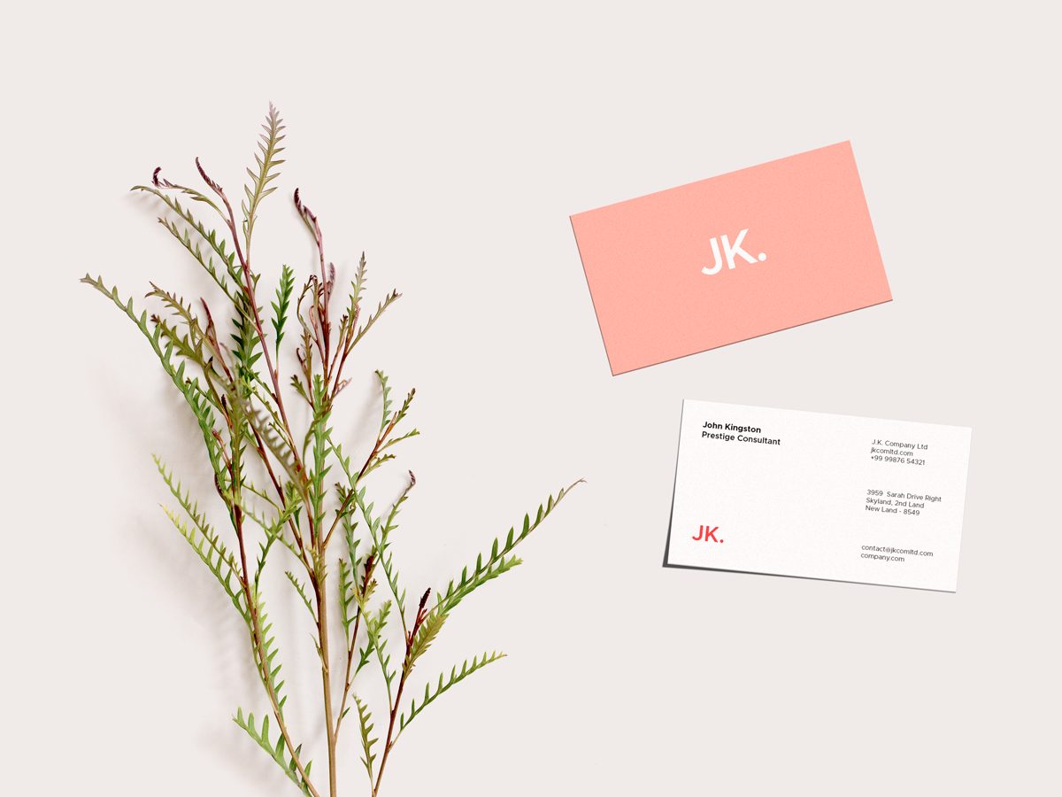 Business Card Mockup Scenes