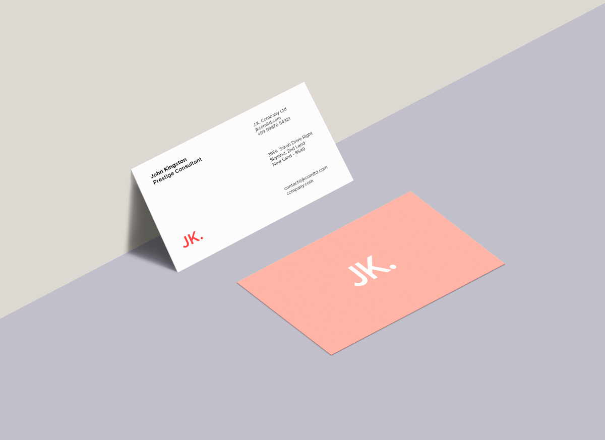 Business Card Mockup Scenes