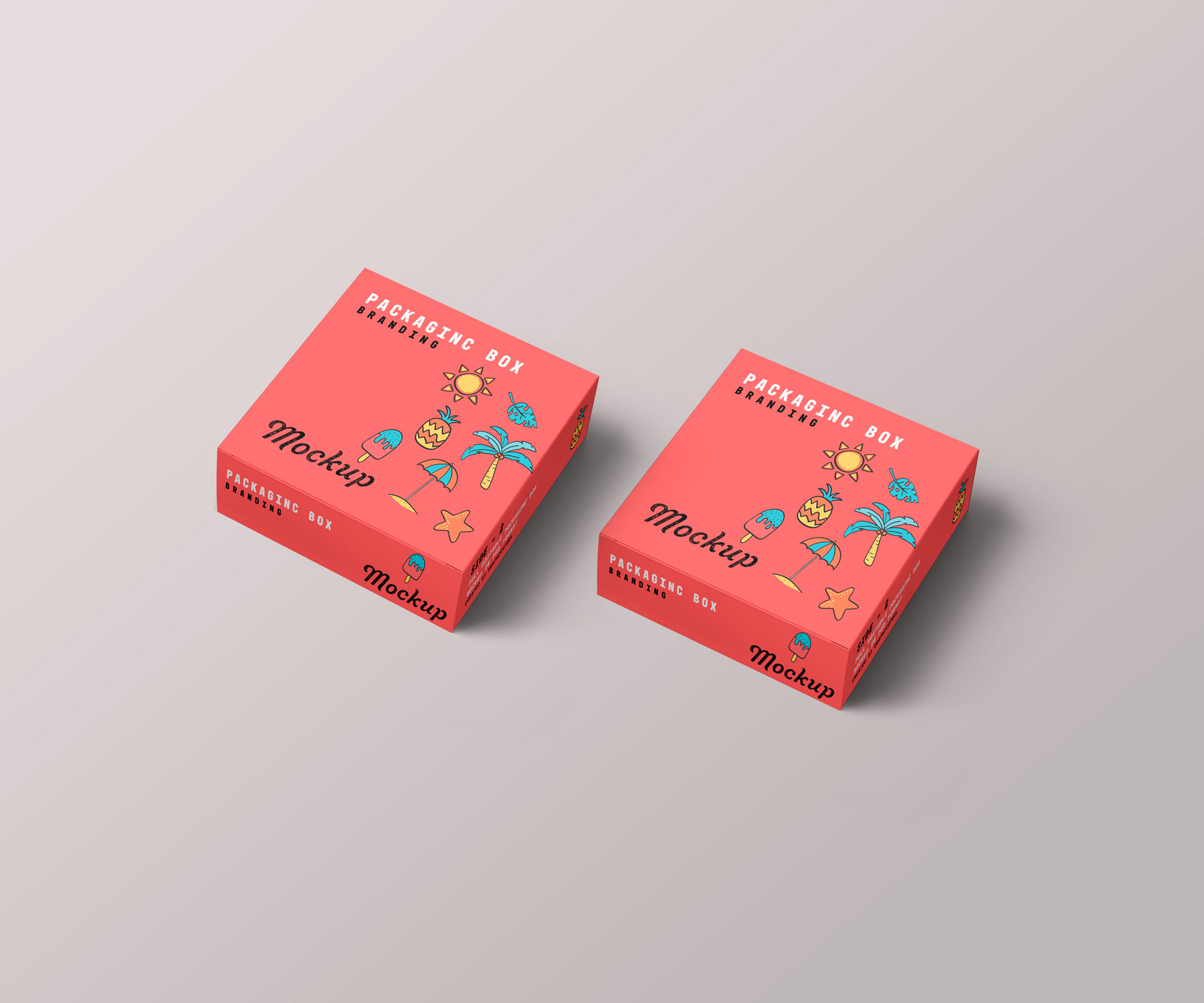 Packaging Box Mockups