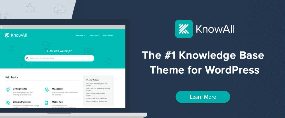 KnowAll – Knowledge Base Theme