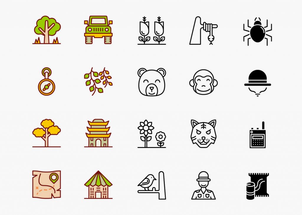 Forest Icons Pack