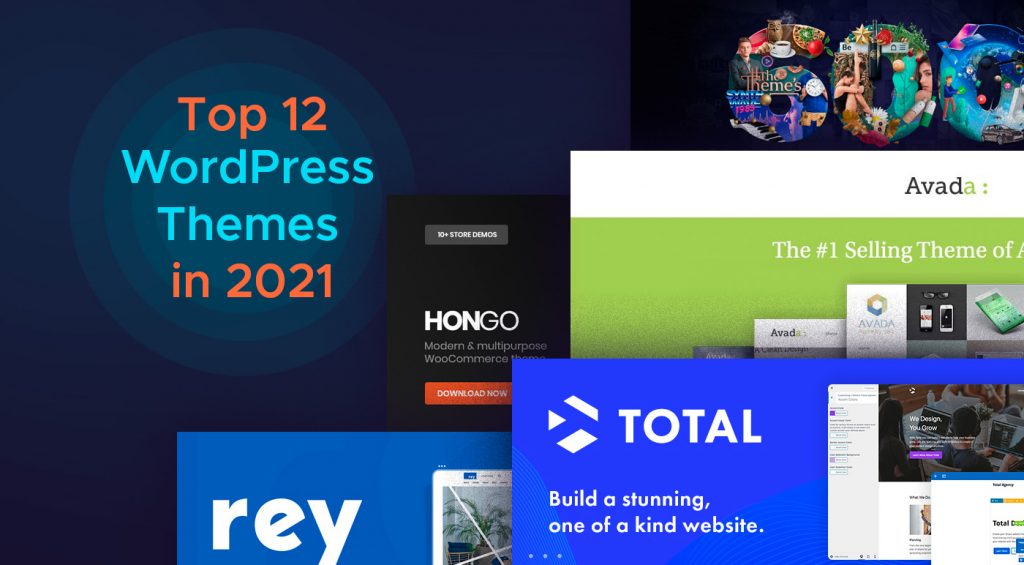 Top 12 WordPress Themes in 2021