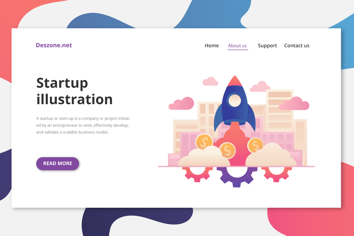 Startup Vector Free Illustration