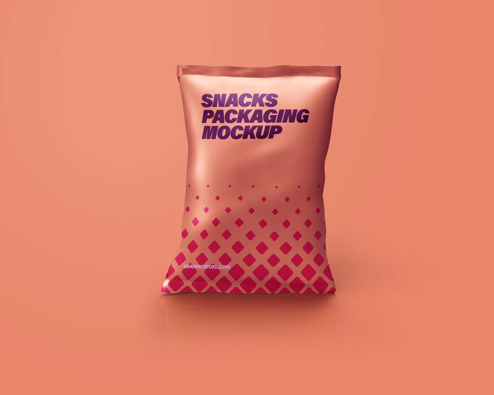 Snack Pack Pouch Mockup