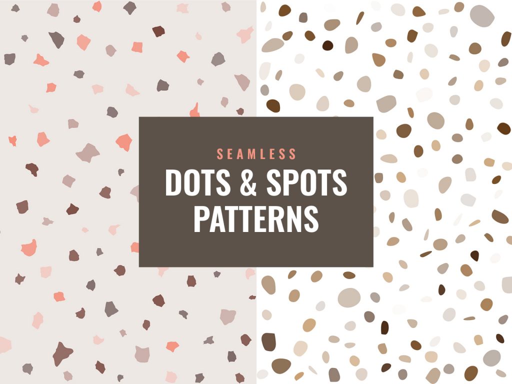 Dots And Sports Seamless Patterns