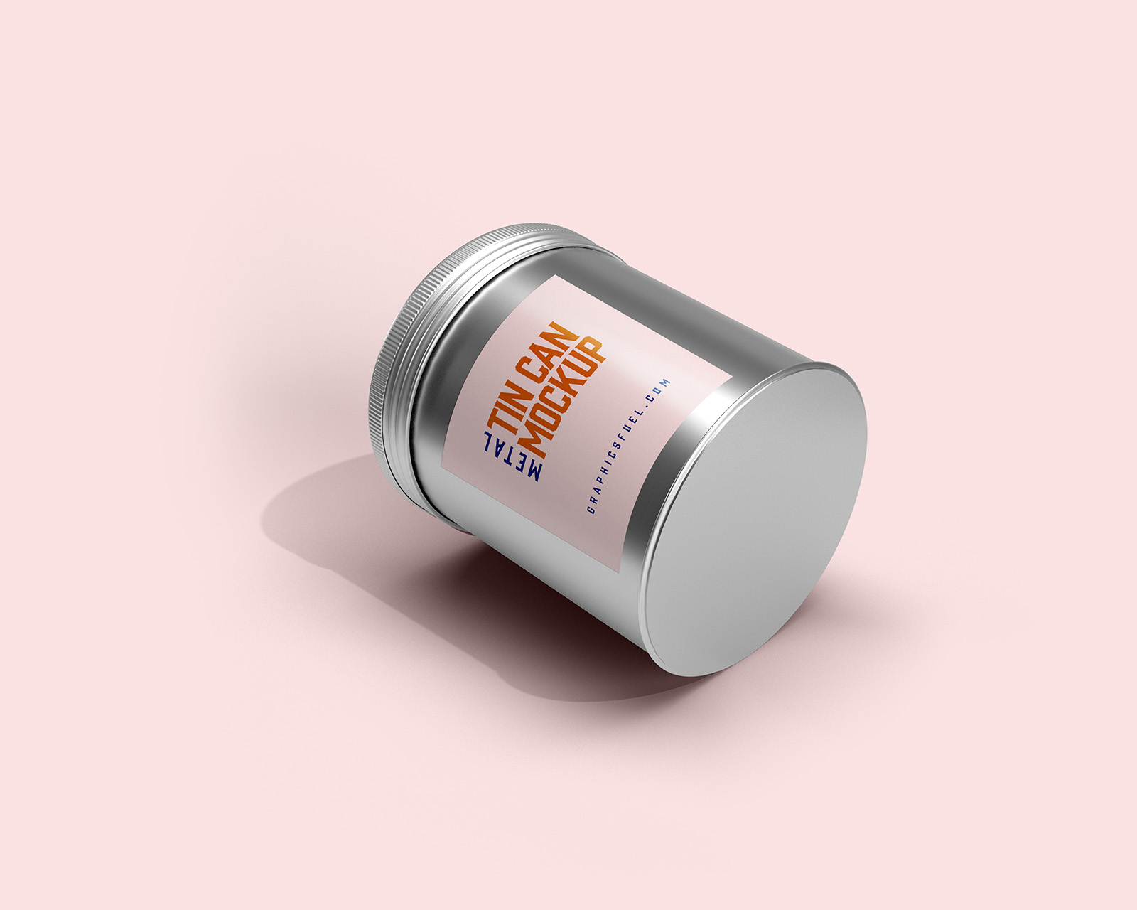 Metal Tin Can Mockups