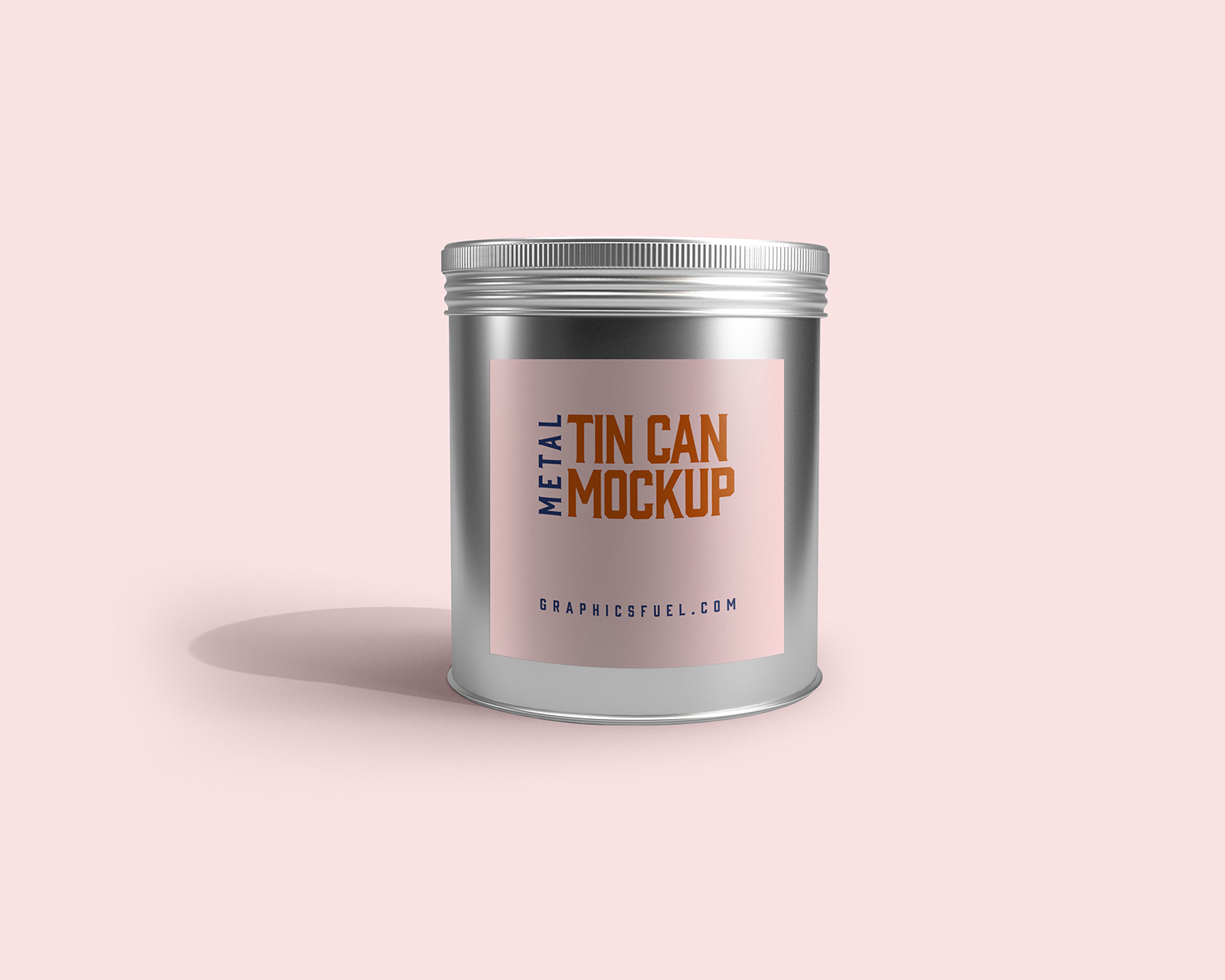 Metal Tin Can Mockups