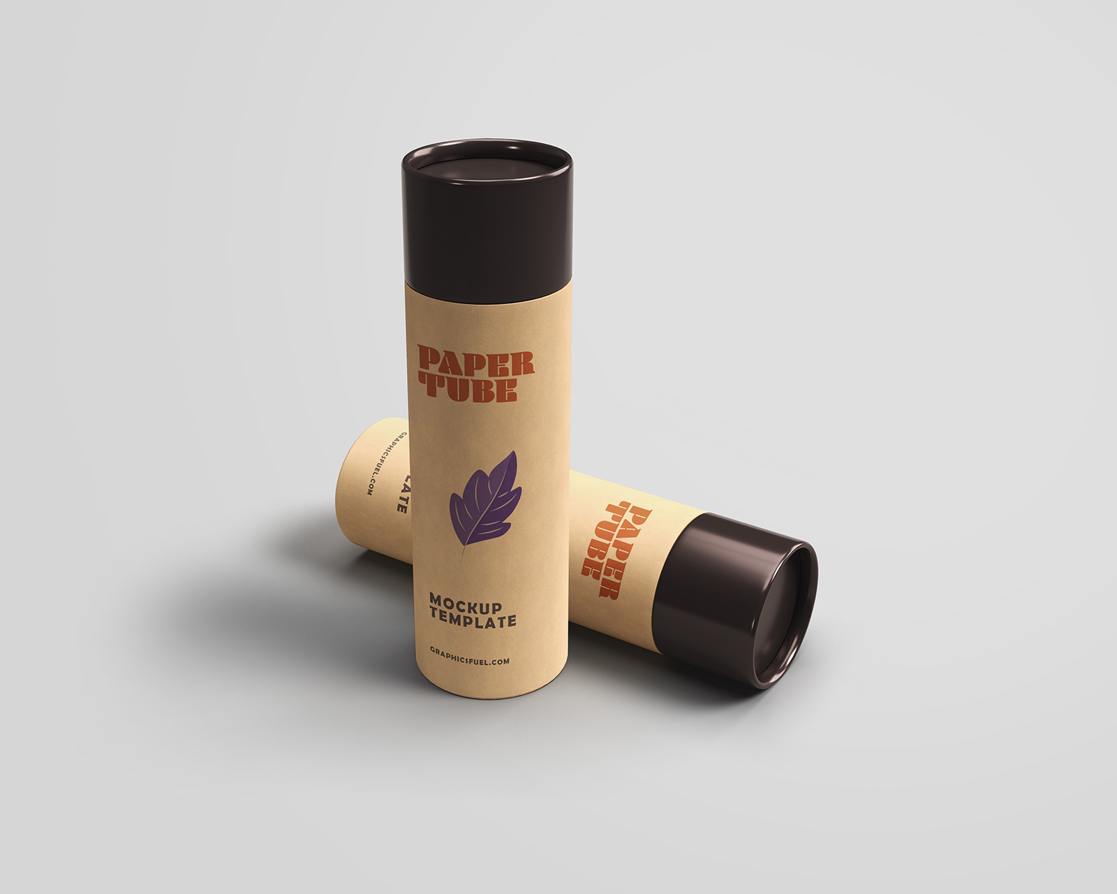 Paper Tube Mockup Templates