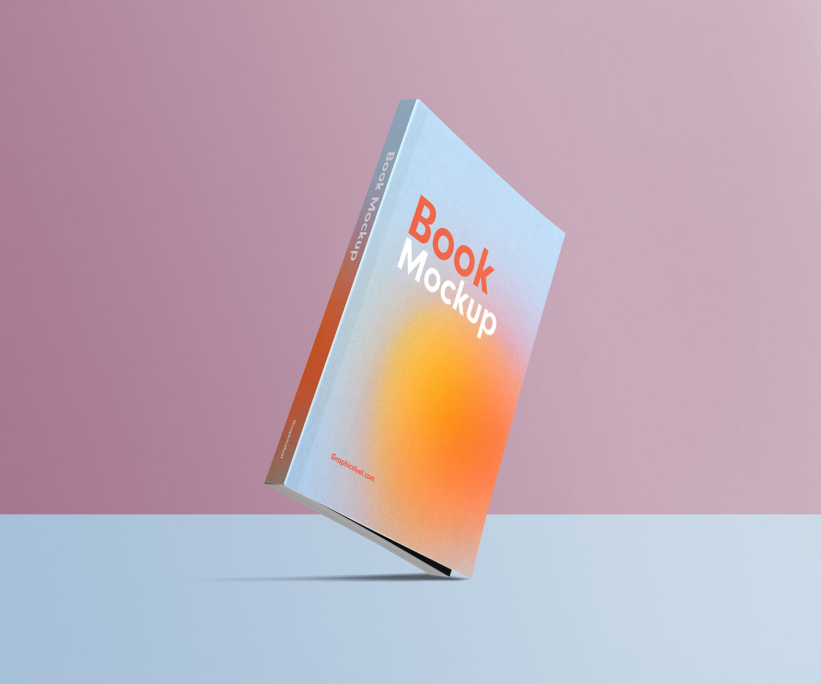 Free Book Presentation Mockup (PSD)