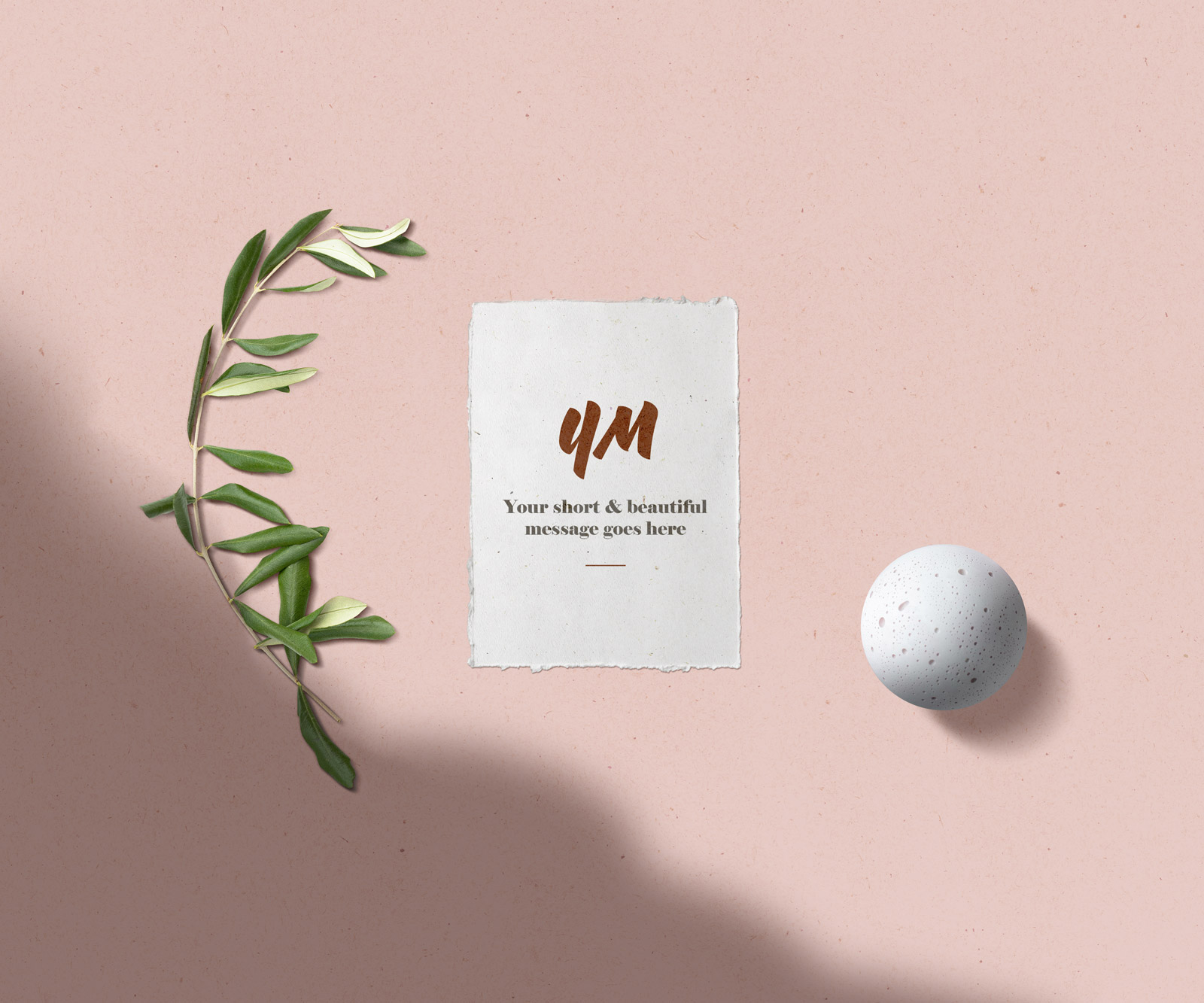 Paper Card Mockup Templates