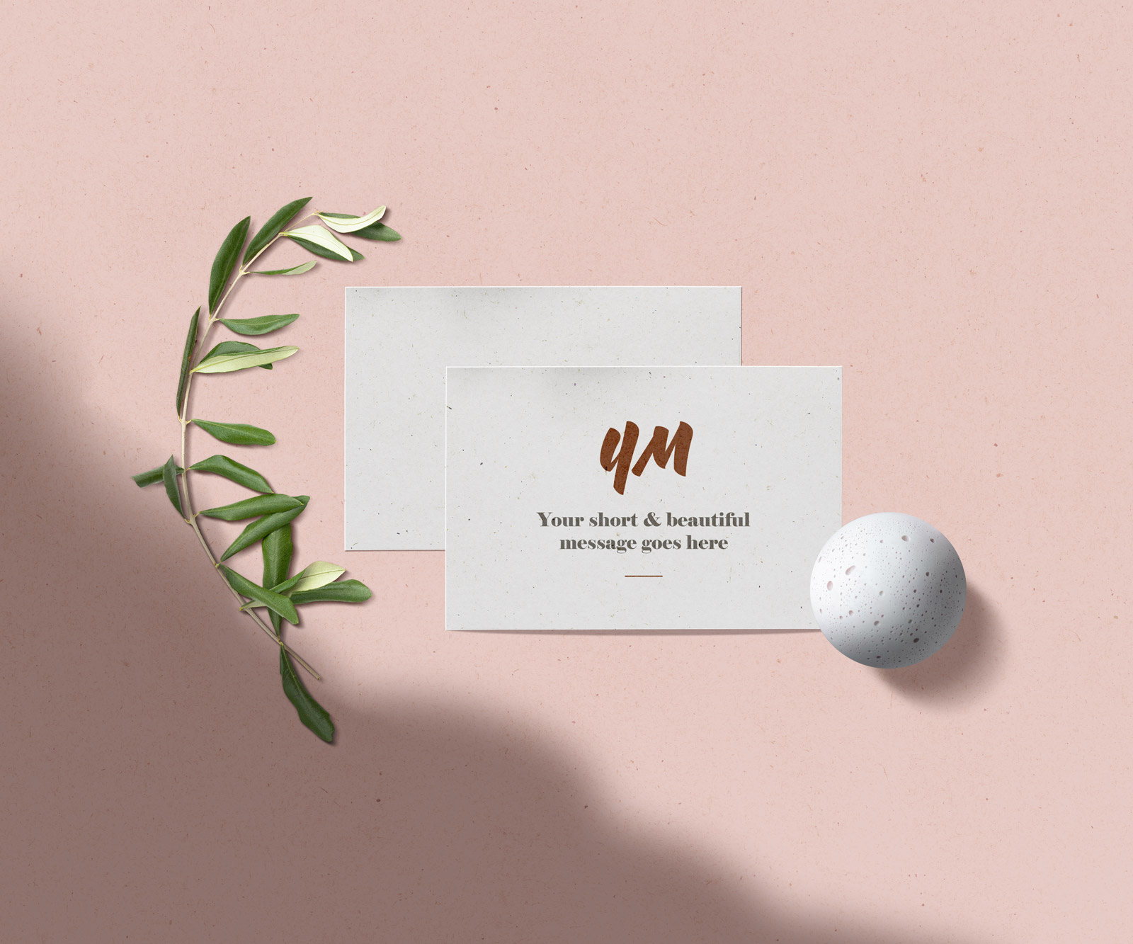 Paper Card Mockup Templates