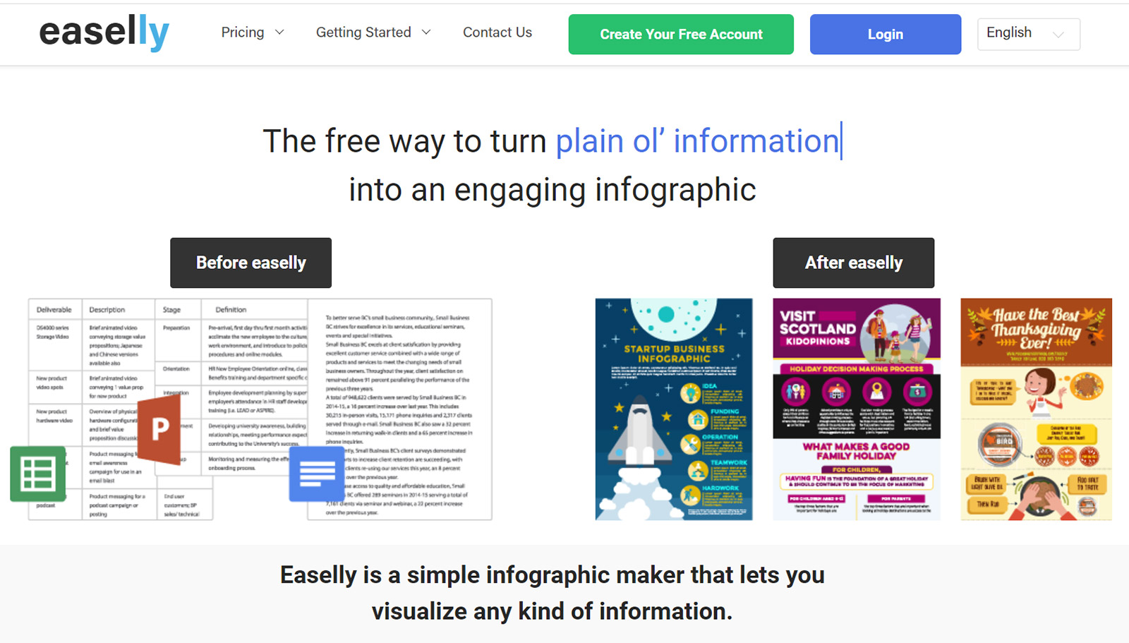 Easel.ly - Best for Infographics