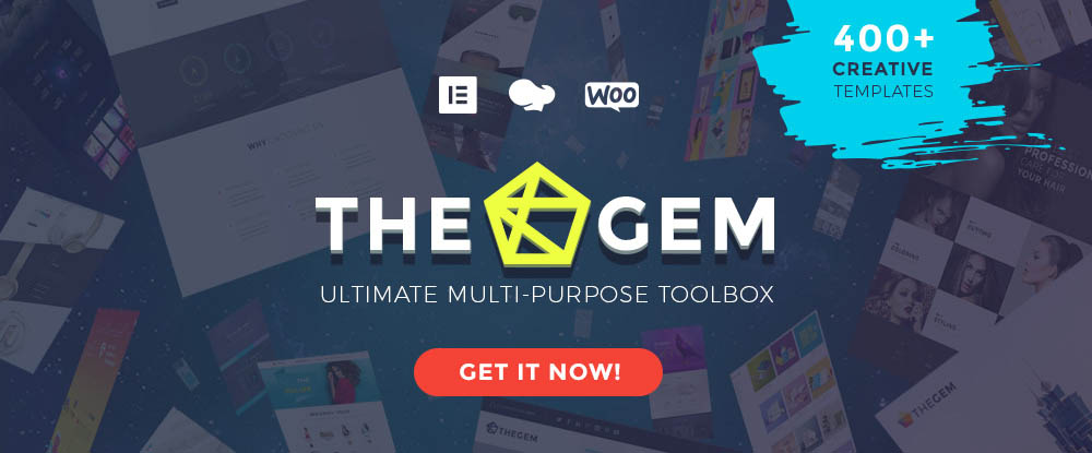 TheGem – Creative Multi-Purpose & WooCommerce WordPress Theme