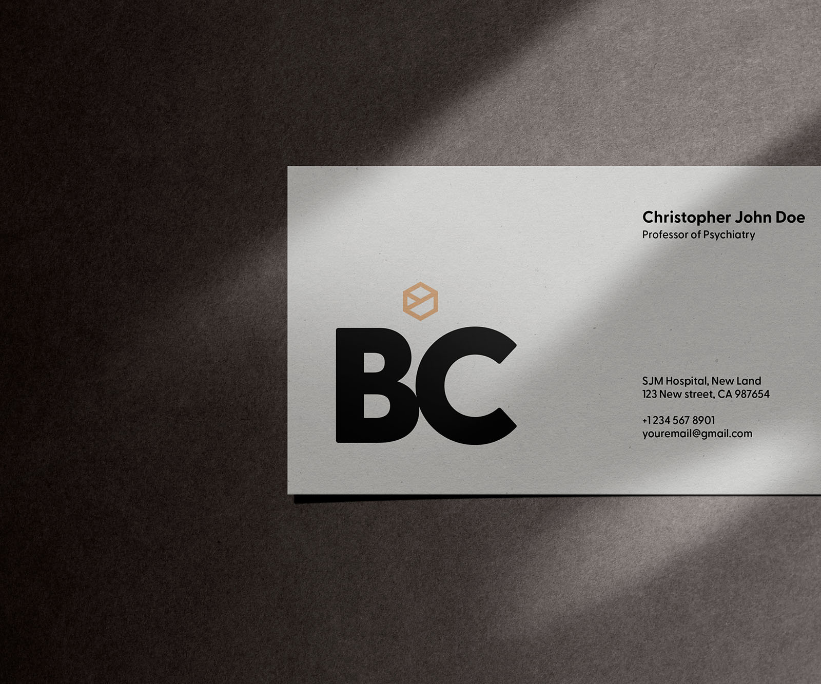 Business Card Mockup Scene Templates