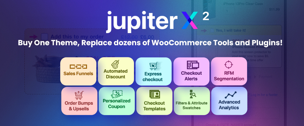 Jupiter X2 Woocommerce Theme