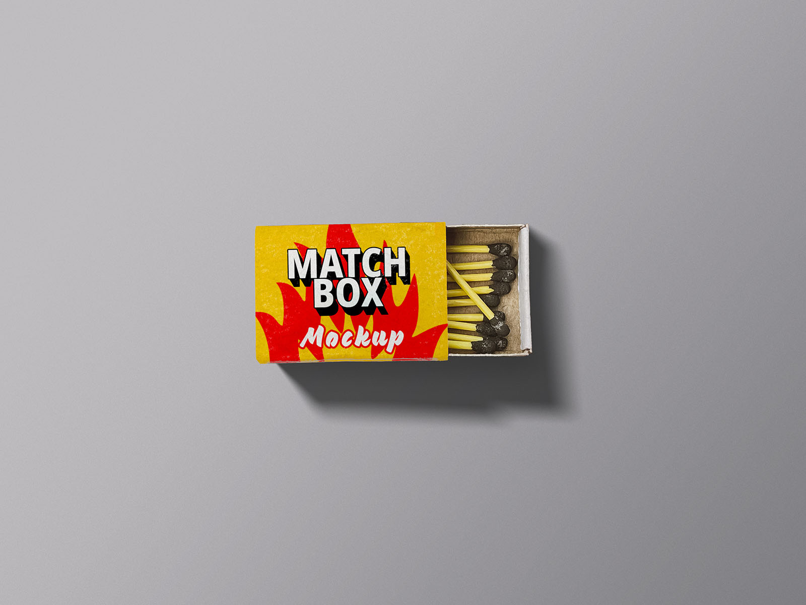 Match Box Mockup - 11 Views Graphic by illusiongraphicdesign