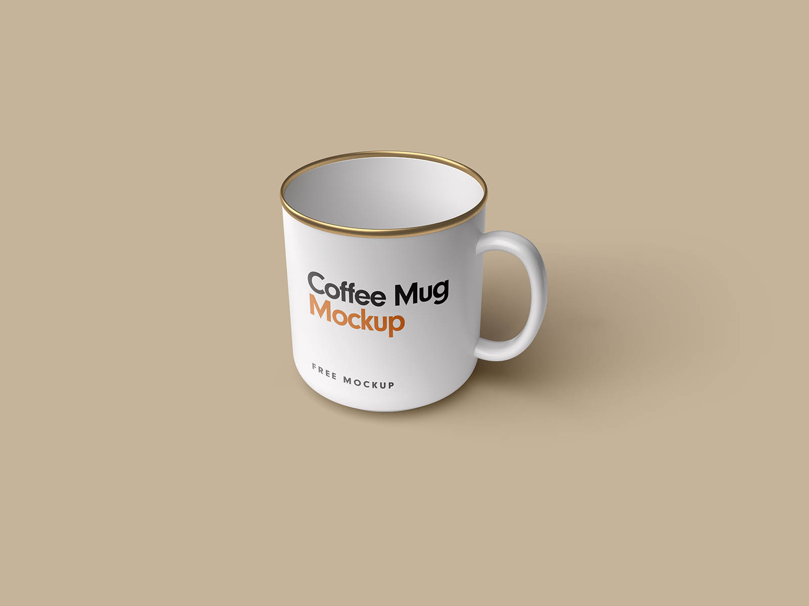 Free coffee mug mockup