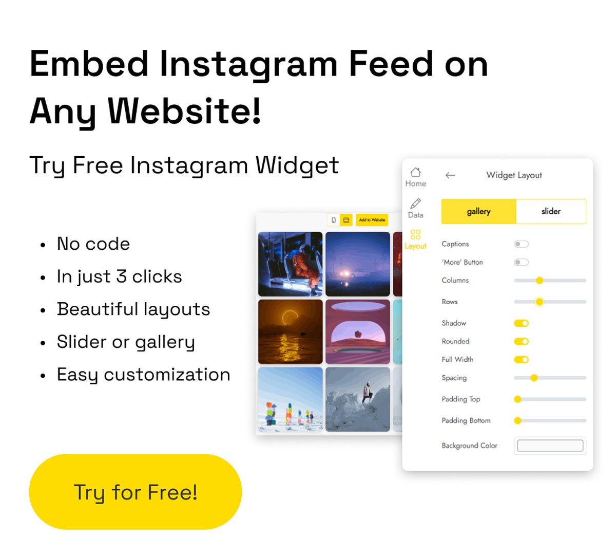 Embed Instagram Feed