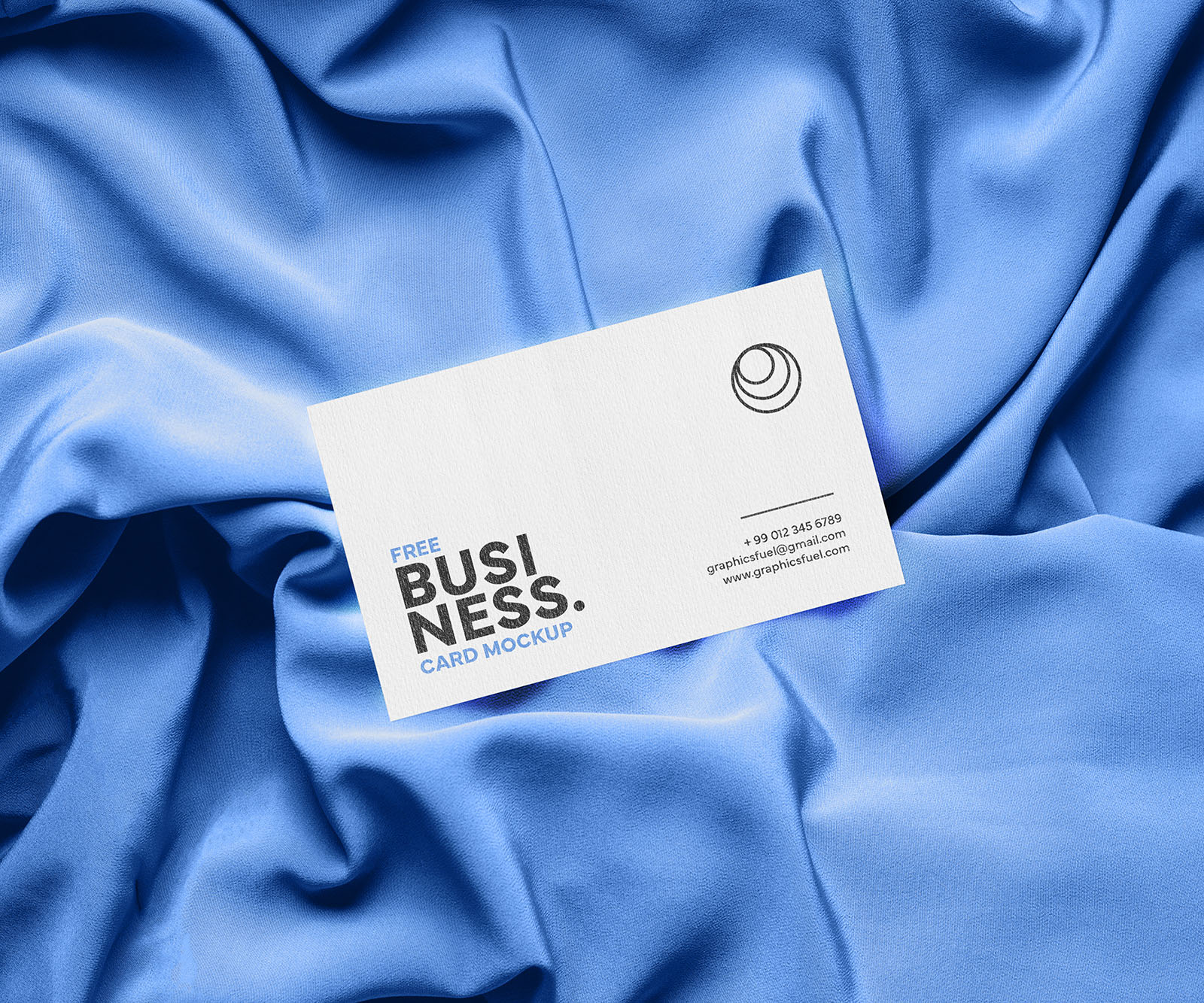 Free business card mockup template PSD