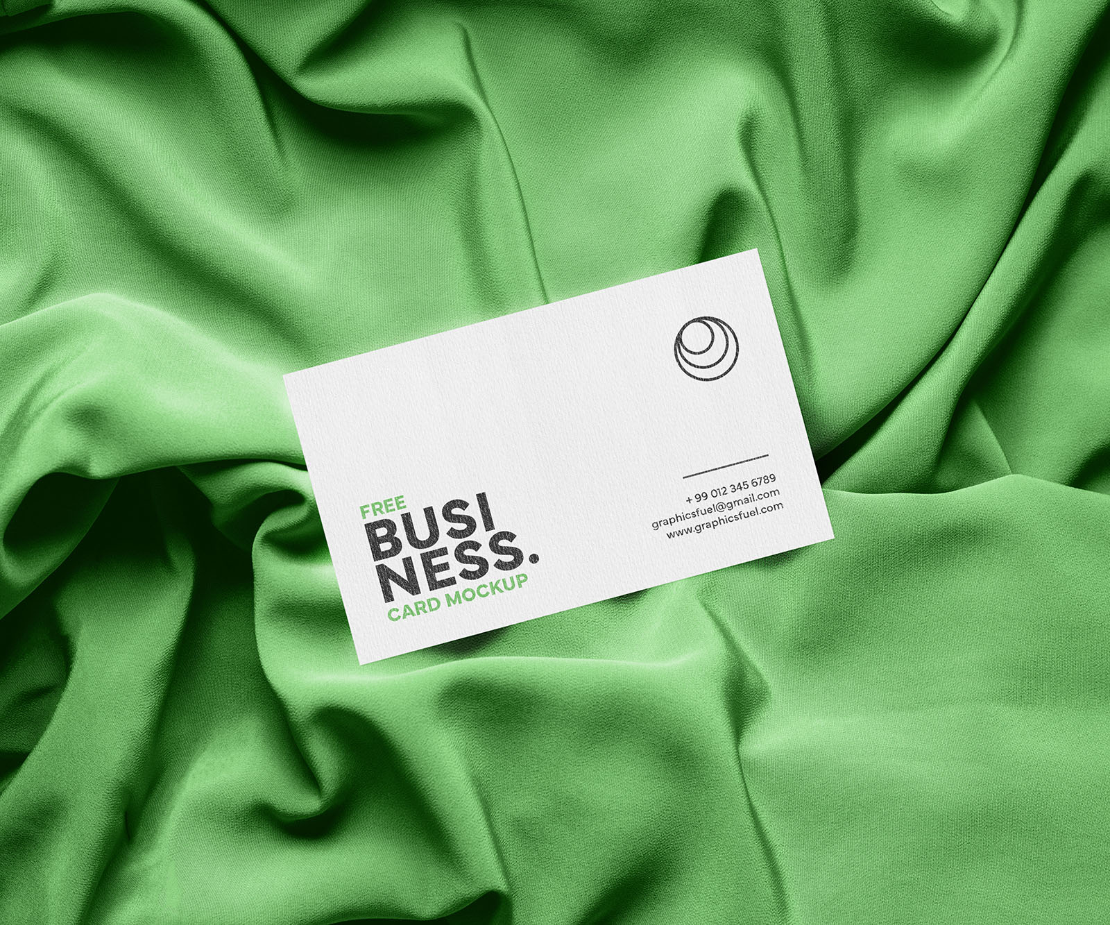 PSD business card mockup template
