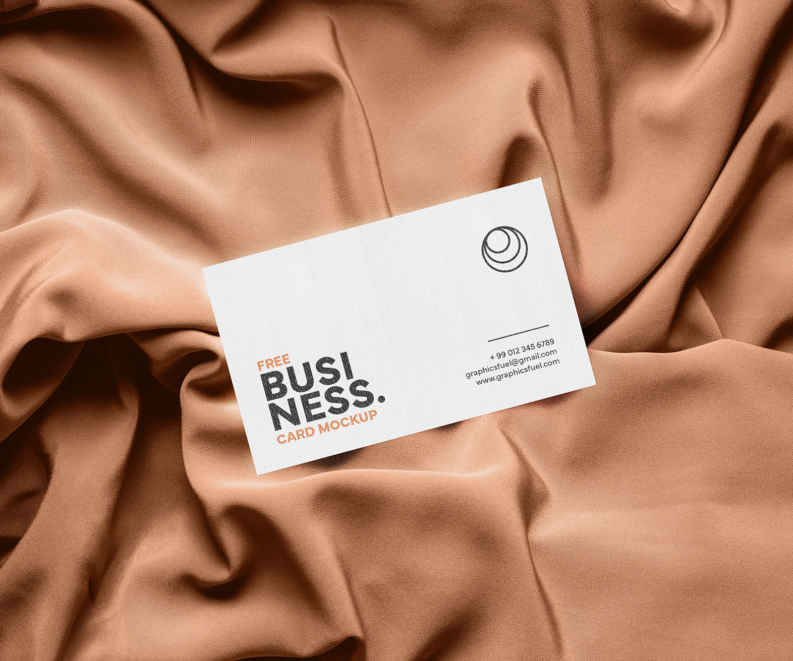 Free business card mockup template