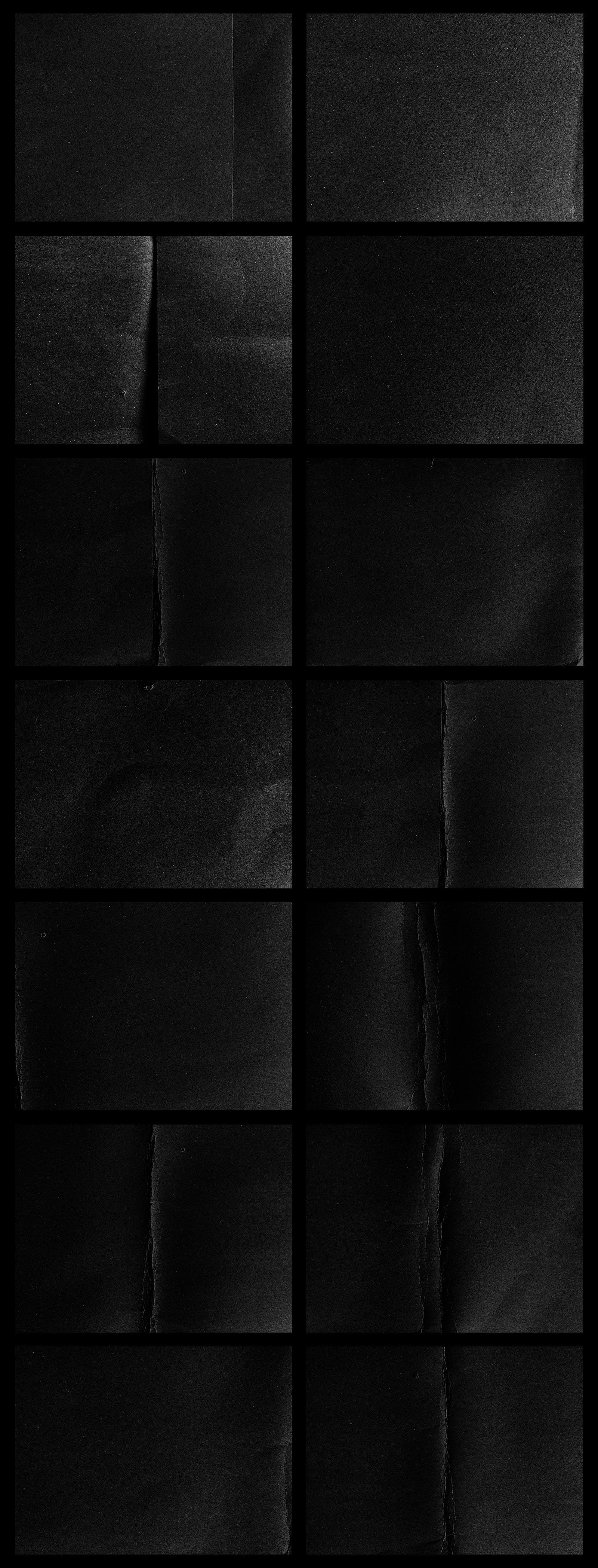 Black paper overlay textures