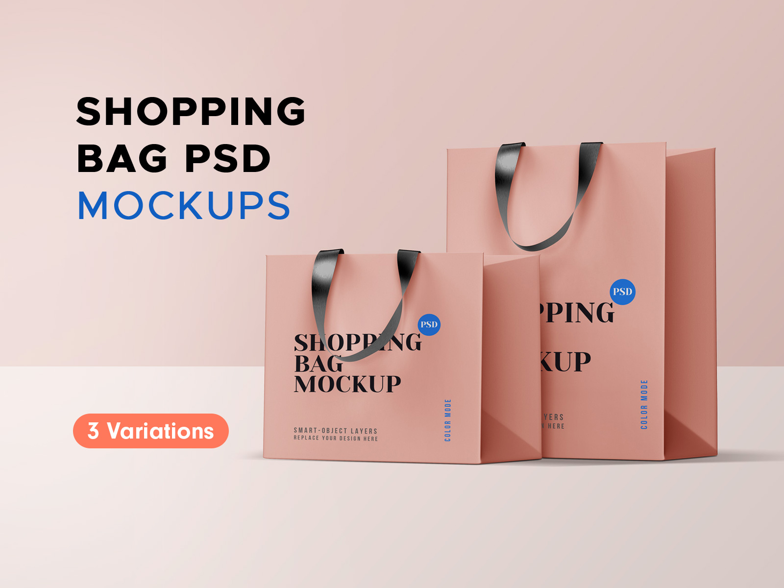 Shopping Bag Mockup Set Graphicsfuel