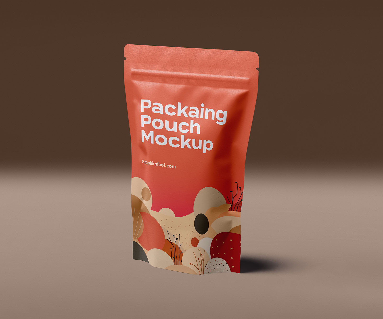 Packaging Pouch Mockup Template