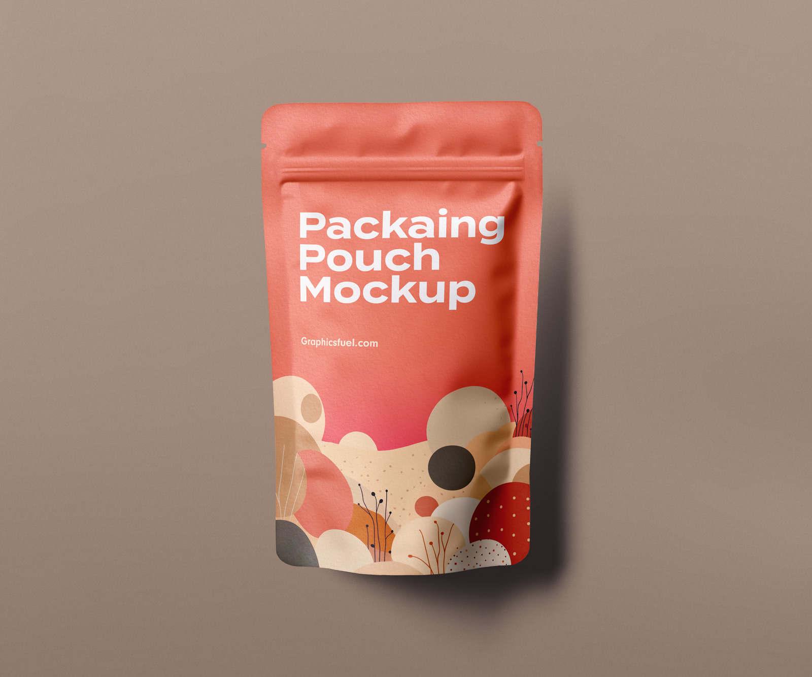 Packaging Pouch Mockup Template