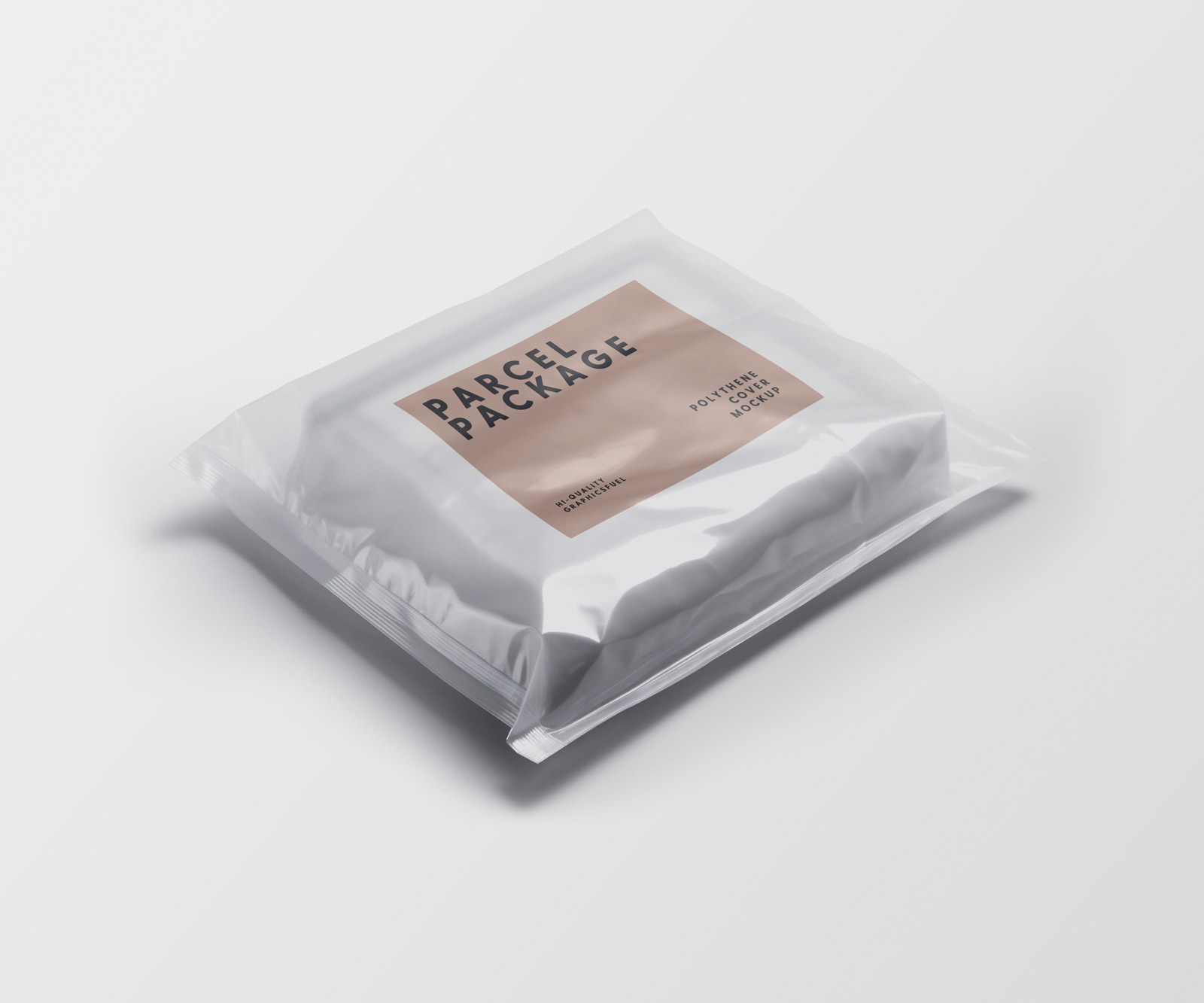 Polythene Parcel Package Mockup