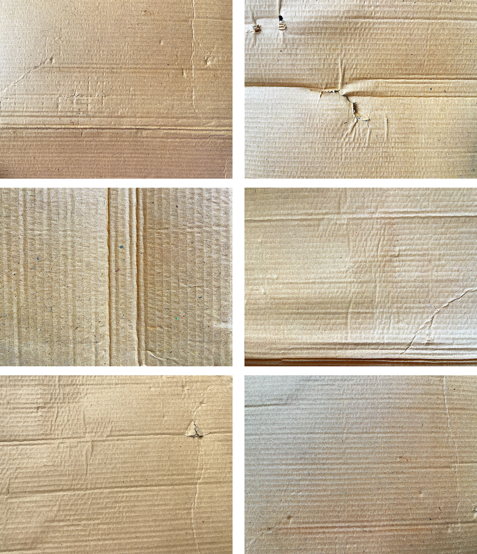 Cardboard Brown Paper Textures Collection