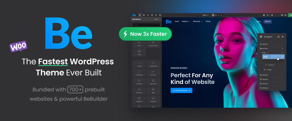 Be - The Fastest WordPress Theme Ever Built