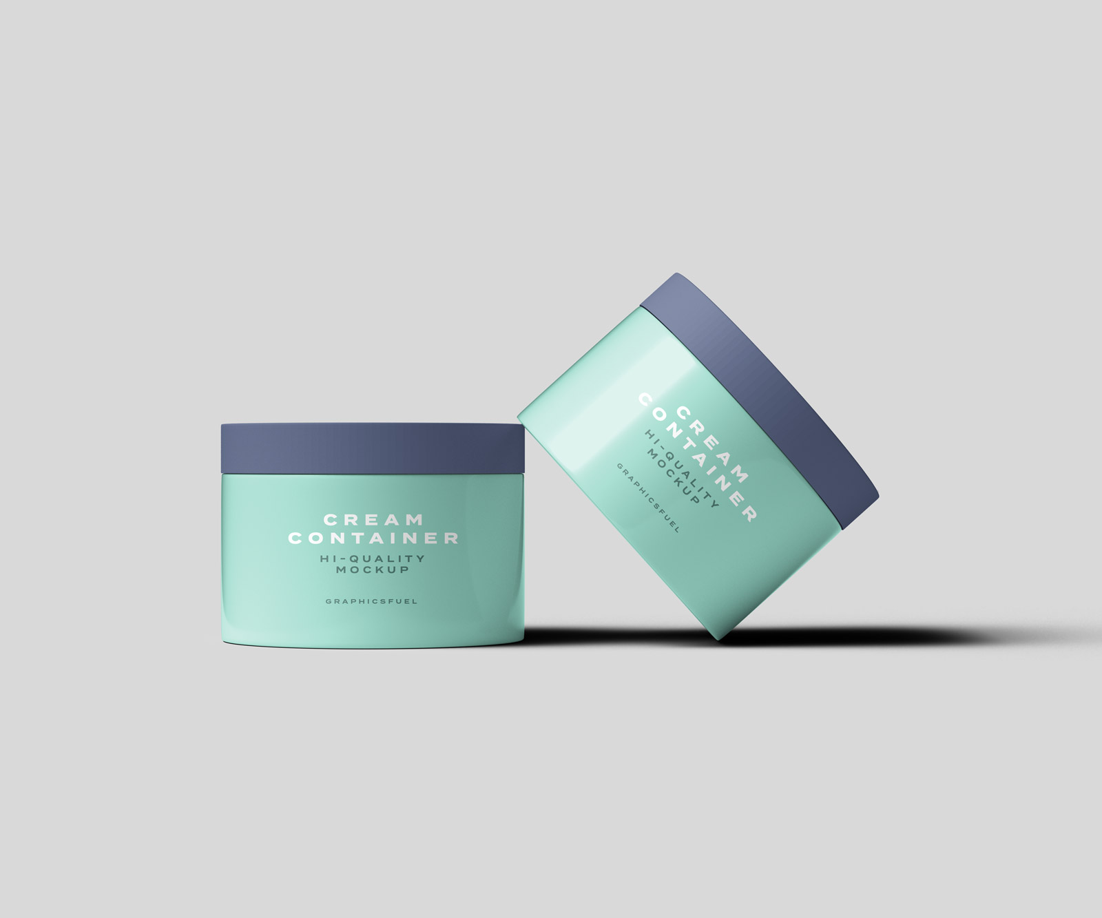 Cosmetic Cream Container Mockup