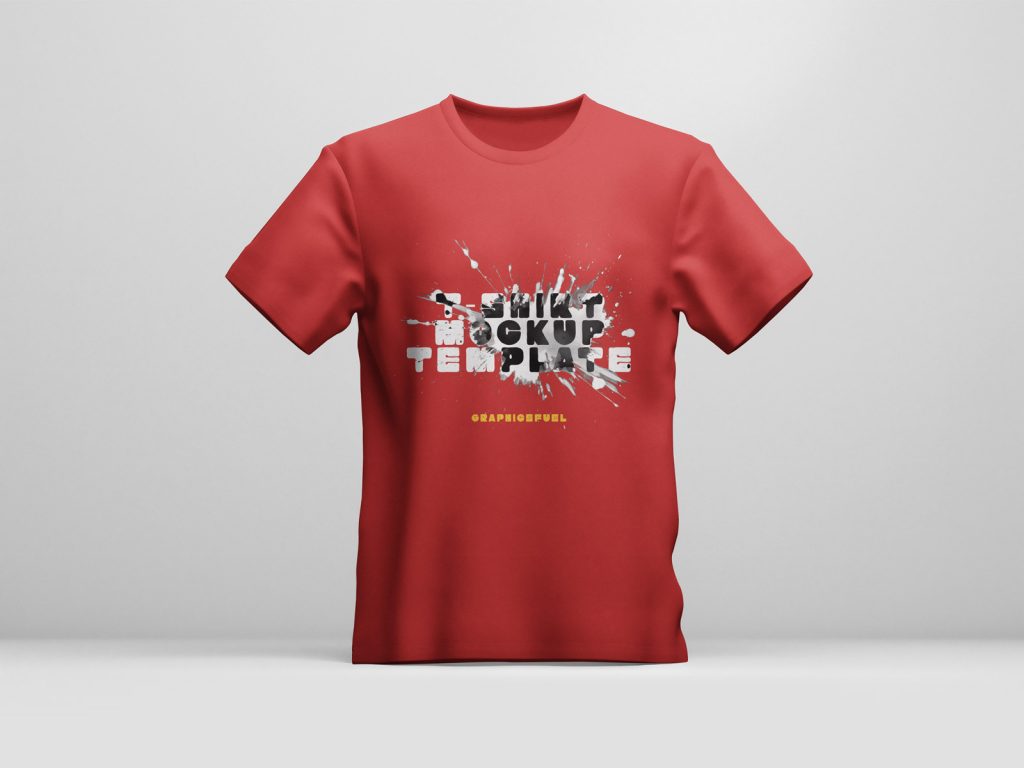 Tshirt Mockup Template - Graphicsfuel